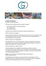 Meer informatie over graffiti verwijderen